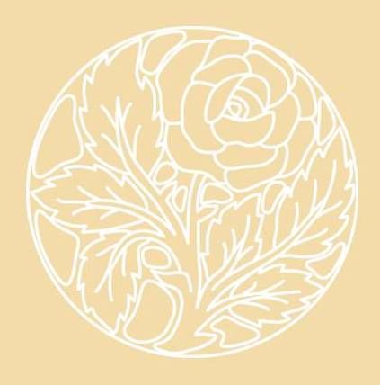 Digital White Work Circular Rose <b>Peach 4 Sizes - 4 x A4 Sheets Download